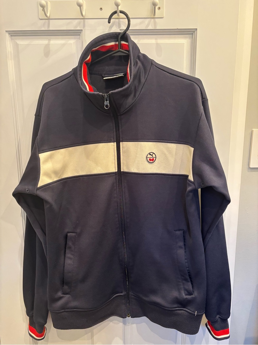 Vintage Puma zip up track suit jacket size L